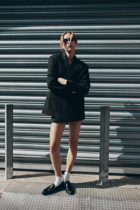 OVERSIZED DOUBLE-BREASTED BLAZER | Zara US