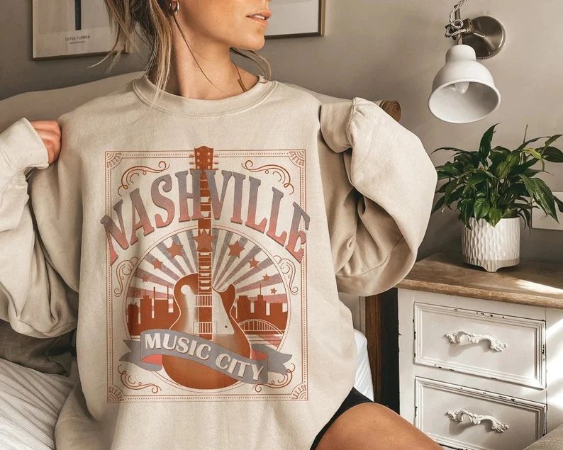 Nashville Vintage Shirt Vintage Music Country Shirt Country - Etsy | Etsy (US)