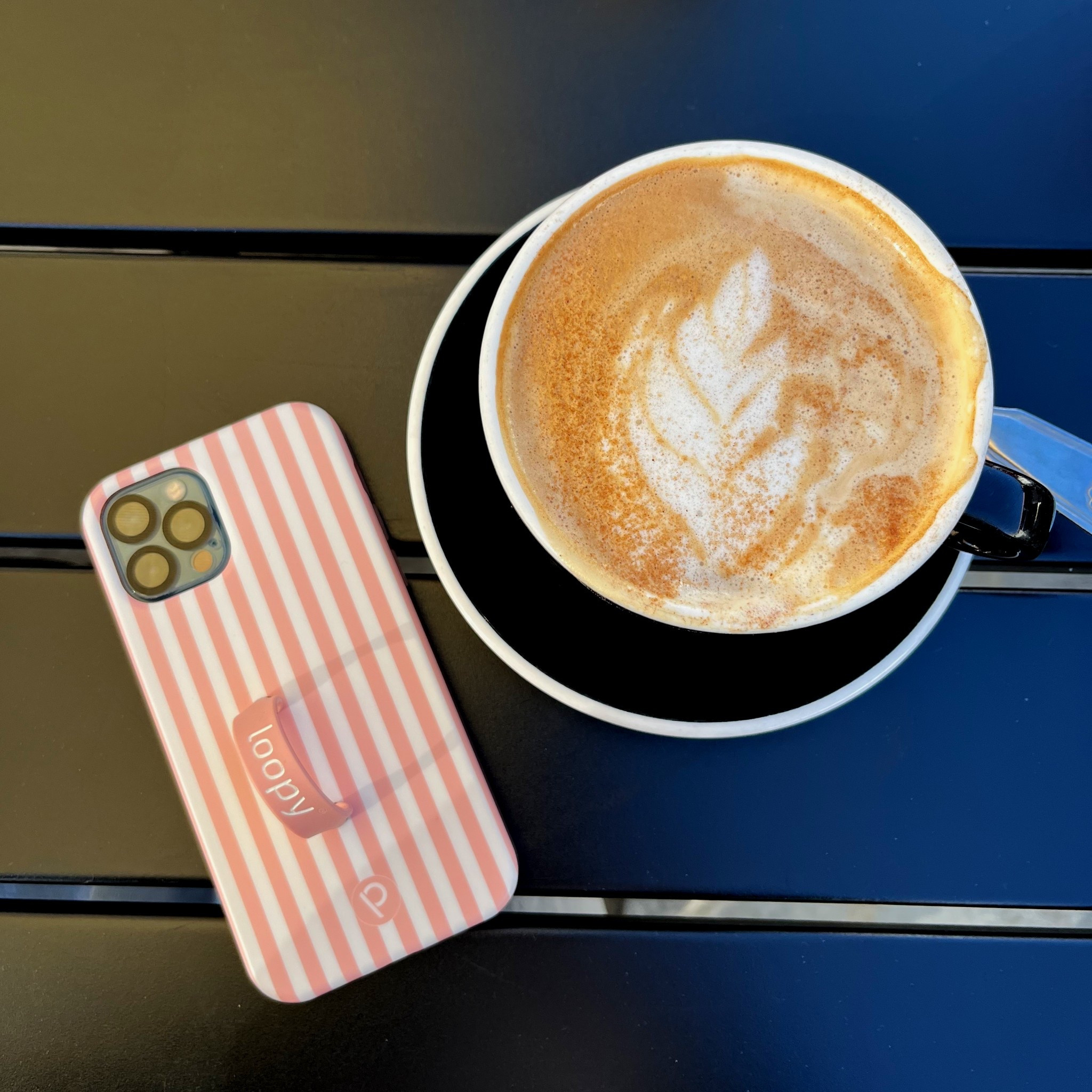 Admiring my phone case with the perfect loop for keeping my phone safe while enjoying a warm cappuccino 🙌❤️

#LTKfoodie #LTKmorningroutine #LTKOver40