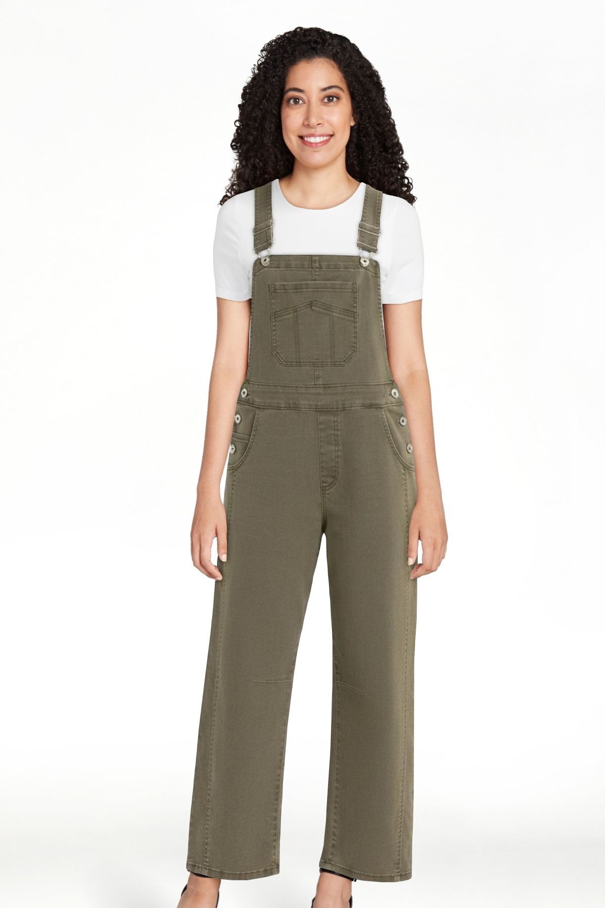 Jessica Simpson Women's Overall Barrel Leg, Sizes XS-XL | Walmart (US)