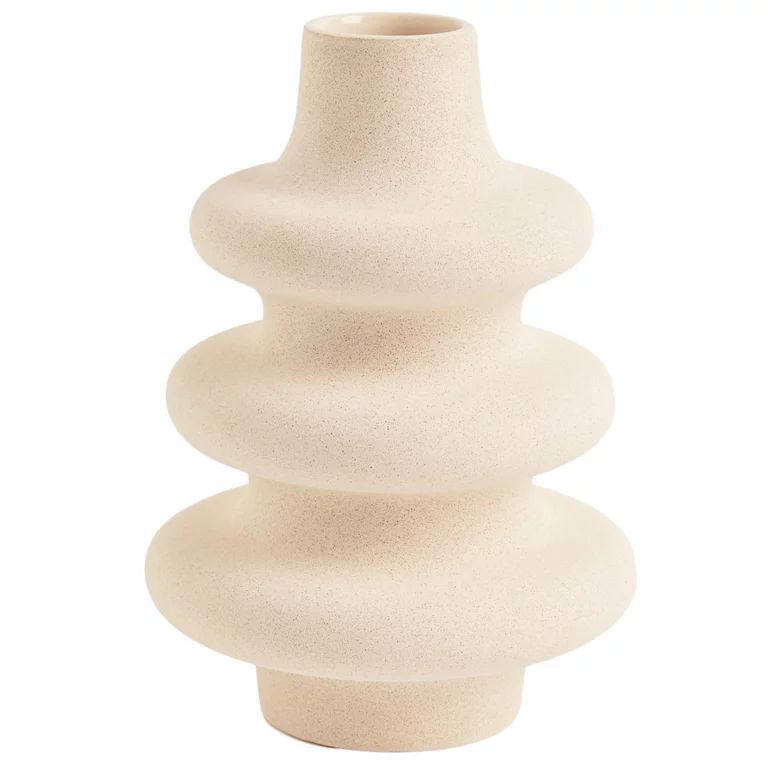 Ceramic Vase for Home Decor, White Vase,Tall Vase, Modern Vase, Vase for Pampas Grass, Farmhouse ... | Walmart (US)