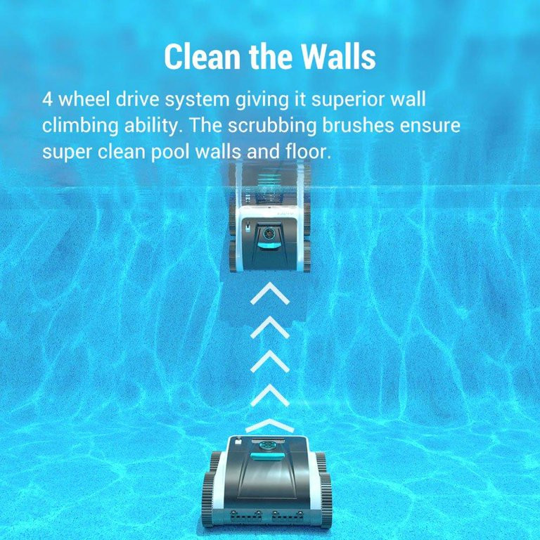 AIPER Robotic Automatic Pool Cleaner Cordless Wall-Climbing Pool Vacuum for In-ground Swimming Po... | Walmart (US)