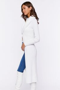 Faux Fur-Trim Duster Cardigan Sweater | Forever 21 (US)