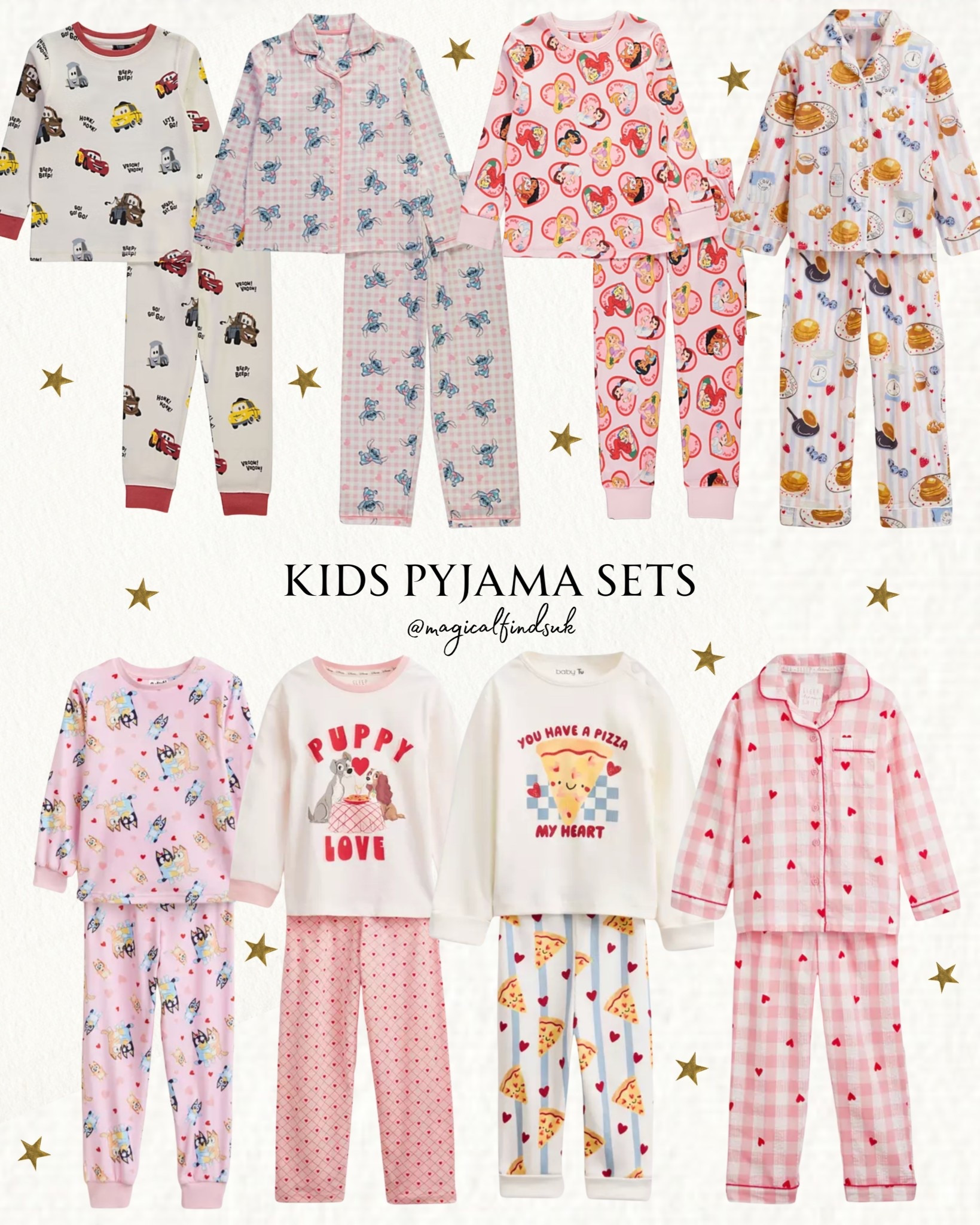Kids pyjama round-up 💗🪄✨