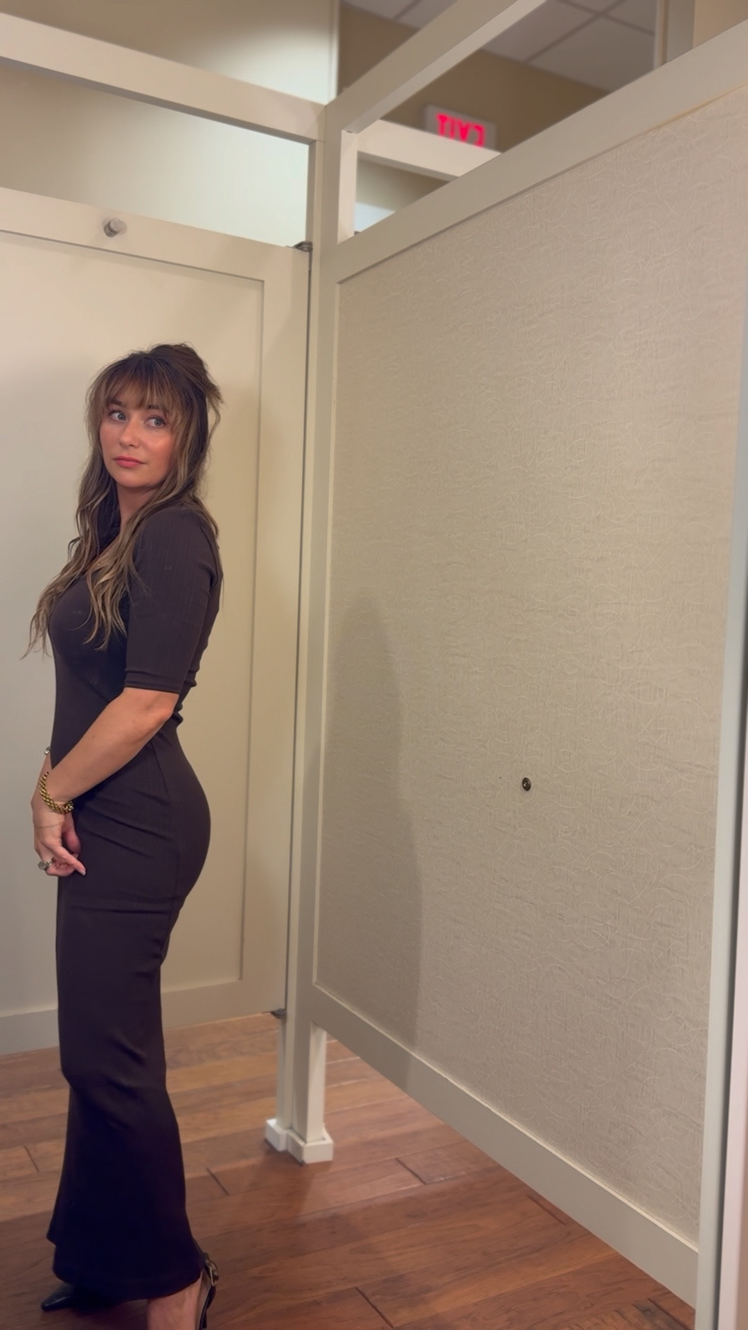 Perfect fall brown dress! 

#LTKFindsUnder100 #LTKPetite #LTKSaleAlert