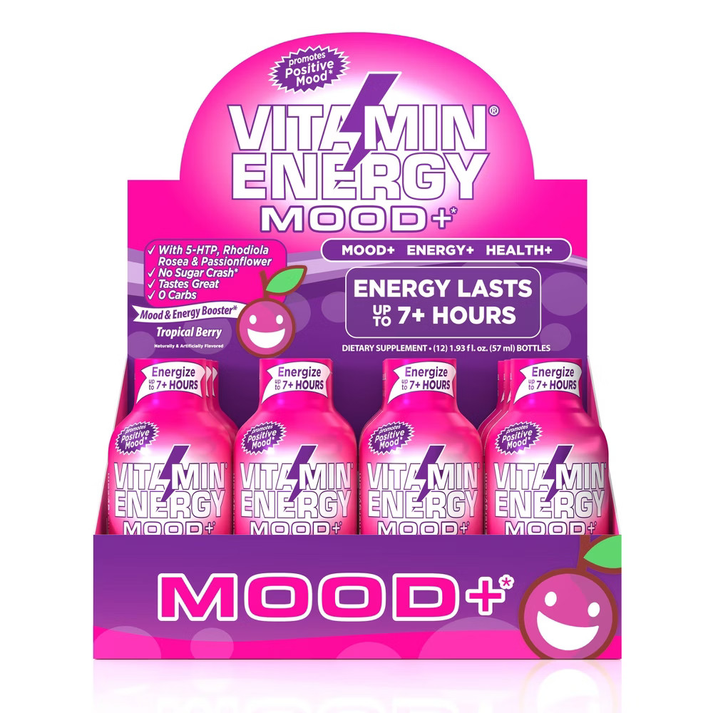 Vitamin Energy Mood Supplements - 1.93 fl oz | Target