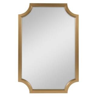 Kate and Laurel Medium Irregular Gold Contemporary Mirror (36 in. H x 24 in. W) 213996 - The Home... | The Home Depot