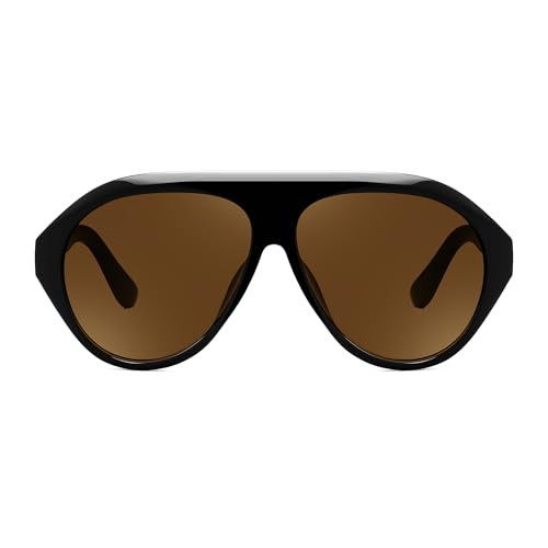 FEISEDY Retro Oversized Aviator Sunglasses Women Men Vintage Shades B4205 | Amazon (US)