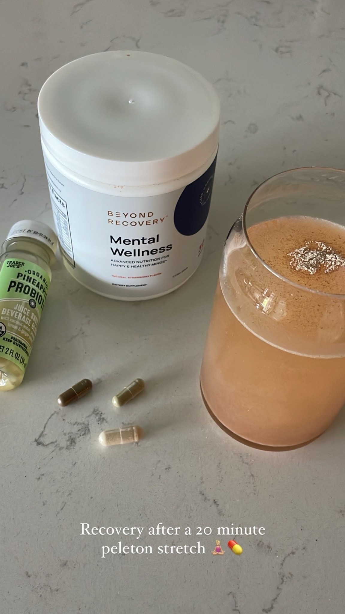 A healthy mind 🧠🥬 

#organicsupplements #beyondrecovery 

#LTKOver40 #LTKActive #LTKHome