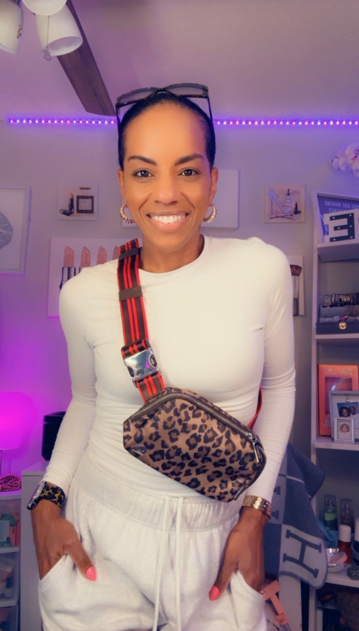 LILU LEOPARD BELT BAG! 

#LTKActive #LTKWorkwear #LTKdayinmylife