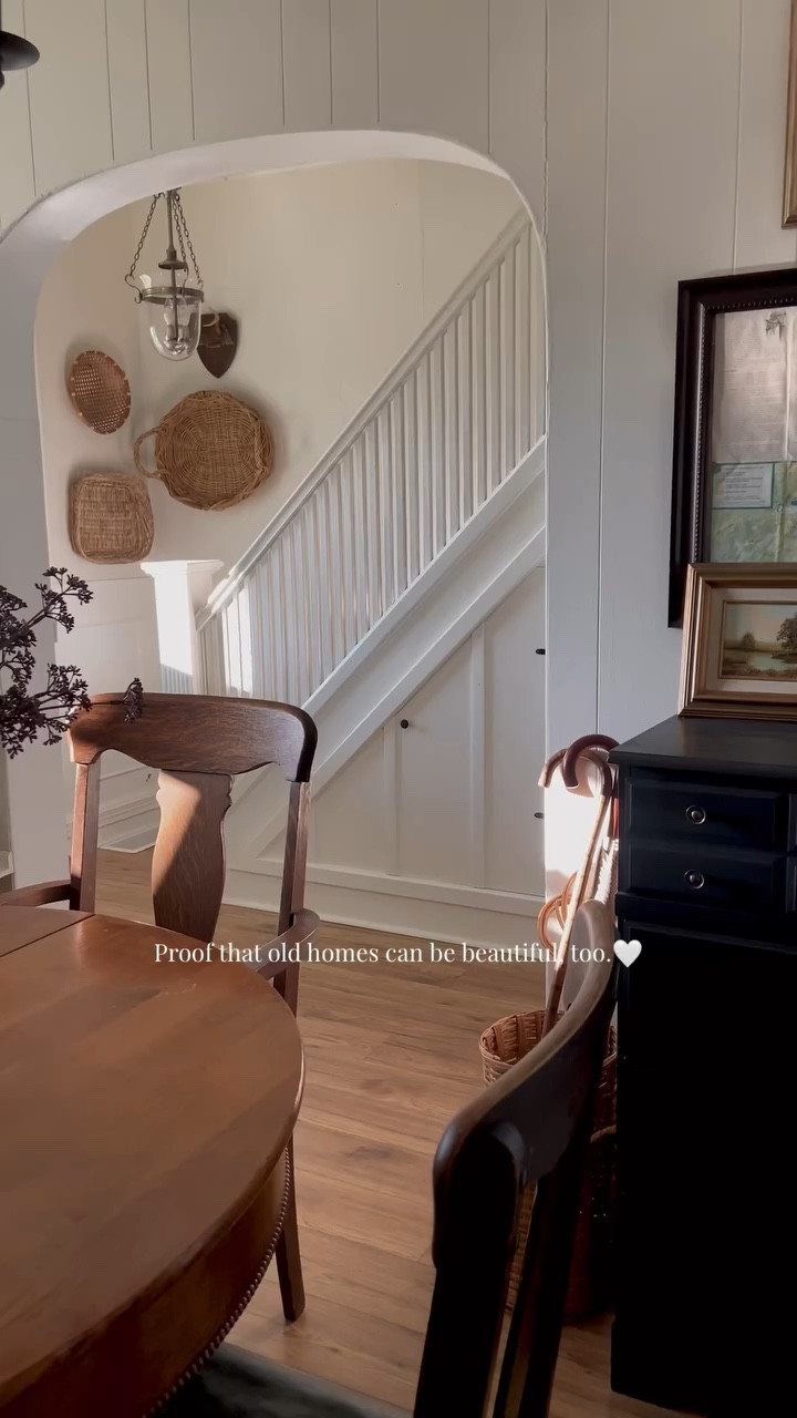 I live in two worlds, design-wise: At work, it’s all about new homes - new builds, newly renovated, new furnishings, new ideas. But at home, it’s old houses, antiques, vintage finds, reinvented pieces, and traditional, time-tested style. I absolutely understand the appeal and beauty of a new home, a fresh start, something created just for you, and that’s the dream that a lot of people hold close to their heart. But if a new home just isn’t quite right for you, old houses can be a beautiful thing, too. There’s just something about a home with a story and soul all its own.

Simple but effective home upgrades and vintage home decor paired with new finds - follow @creeklinehouse for more home ideas from our 120-year-old farmhouse.

#LTKHome #LTKOver40