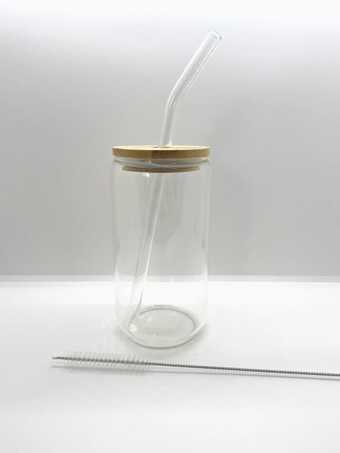 CUSTOM CUP - Personalized - Glass Cup - Cup With Lid and Straw - Wedding - Birthday - Gift - Bach... | Etsy (US)