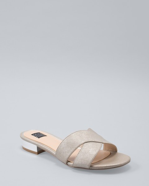 Metallic Slides | White House Black Market