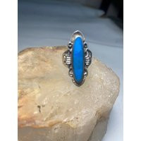 Turquoise Ring Southwest Sterling Silver Women Girls | Etsy (US)