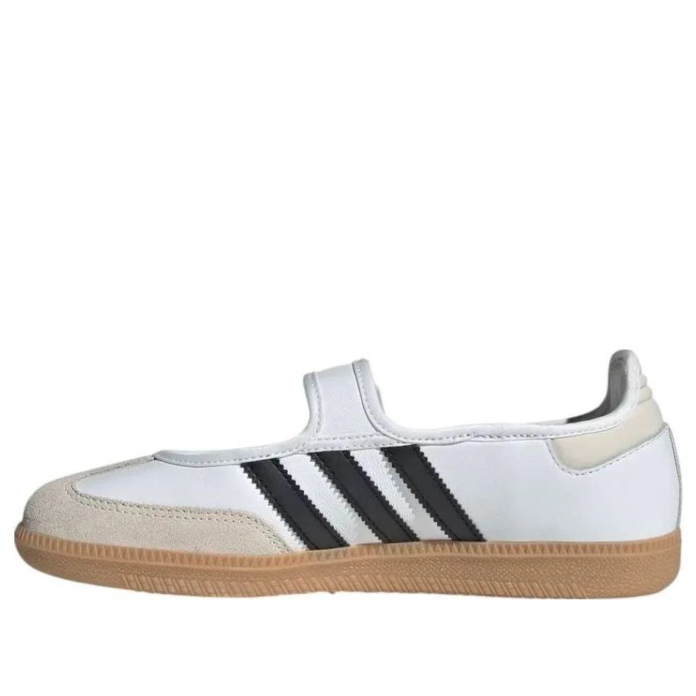 (WMNS) adidas Samba Jane 'White Black' JR1402 | KICKS CREW