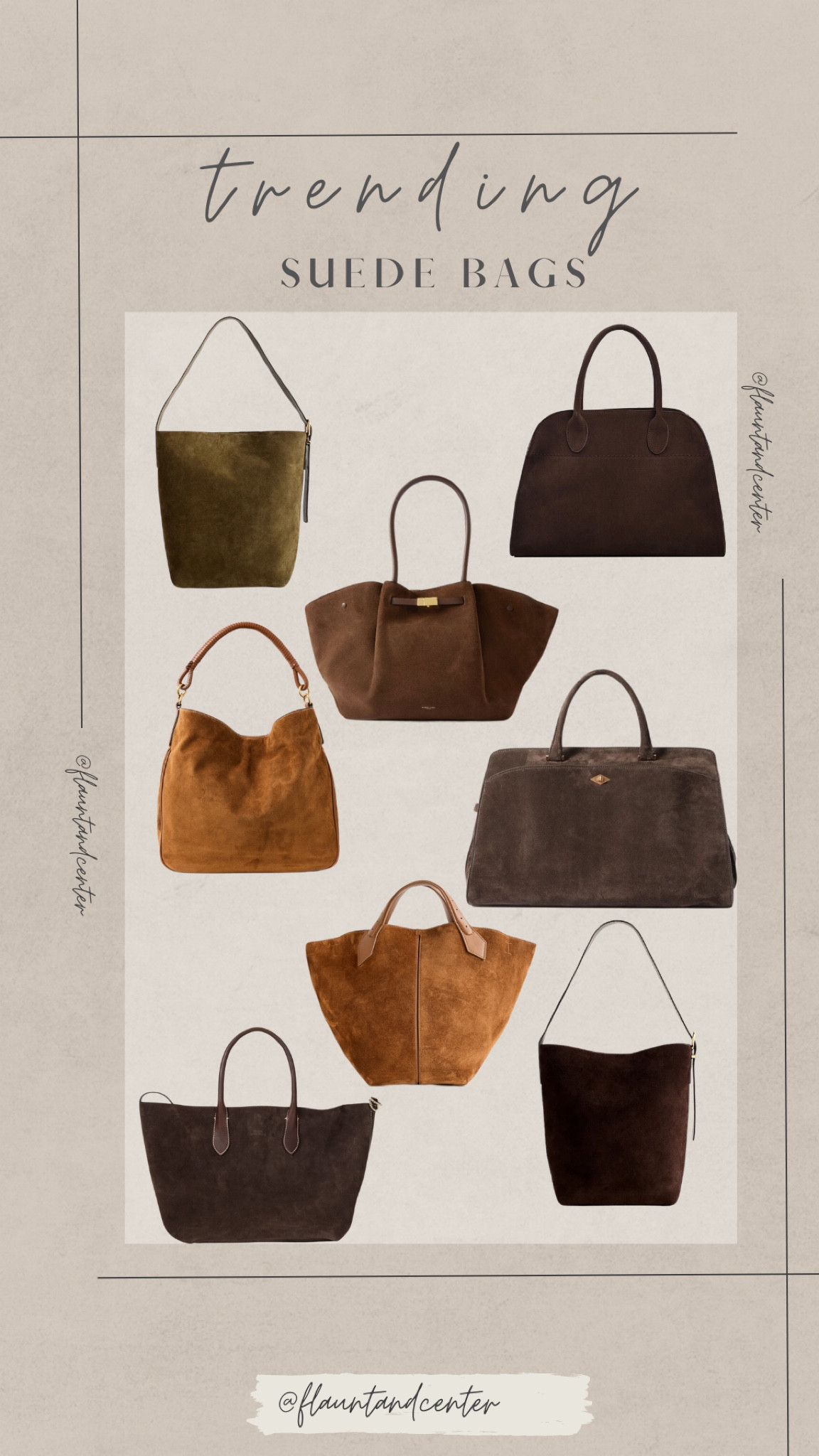 Elevate your style with these luxurious brown suede bags—perfect for any occasion. Discover timeless elegance and effortless sophistication in every detail. Shop now for your must-have accessory. #BrownSuedeBag #LuxuryAccessories #TimelessStyle

#LTKFallSale #LTKItBag