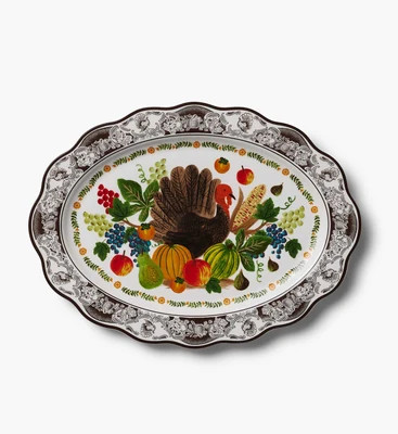 Large Porcelain Serving Platter - Harvest | Rifle Paper Co.