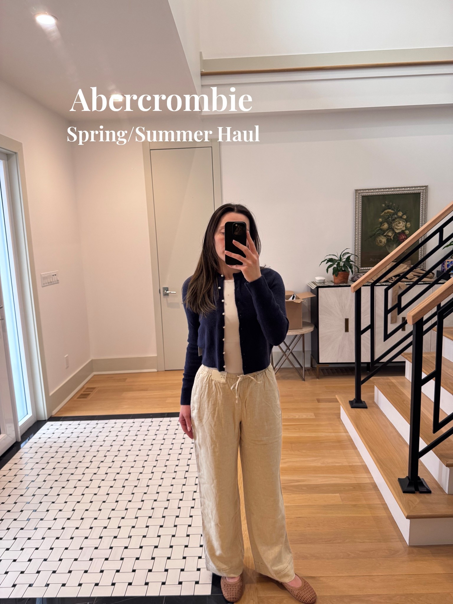 @abercrombie Abercrombie linen pants are giving everything right now. Paired with a navy button cardigan and a white tee for that effortless spring transitional look. Woven ballet flats to finish it off. Linking everything below!


Abercrombie linen pants, wide leg linen pants, spring outfit 2026, navy cardigan outfit, white tee outfit, ballet flats outfit, transitional spring look, smart casual spring, coastal grandmother style, quiet luxury outfit, Abercrombie spring, linen wide leg trousers, cream linen pants outfit

#Abercrombie #AbercrombieStyle #LinenPants #SpringOutfit #WideLegPants #NavyCardigan #BalletFlats #SpringFashion2026 #QuietLuxury #CoastalGrandmother #LTKspring #LTKstyletip #LTKfindsunder100 #SpringTransitional #OOTD #SpringStyle #CasualChic #LinenStyle #OutfitInspo #ClassicStyle​​​​​​​​​​​​​​​​


#LTKdayinmylife #LTKootd #LTKWorkwear