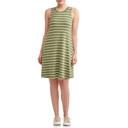 Women's Sleeveless Knit Dress | Walmart (US)