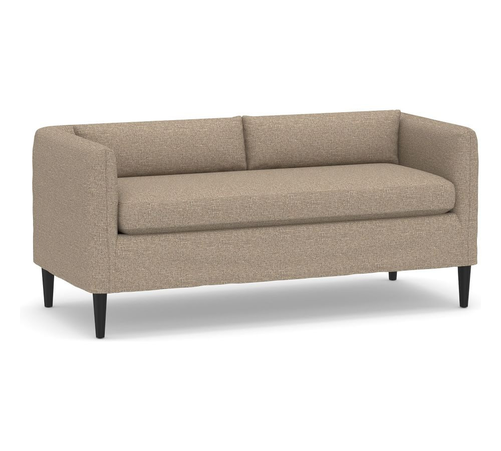 Marlow Slipcovered Settee | Pottery Barn (US)