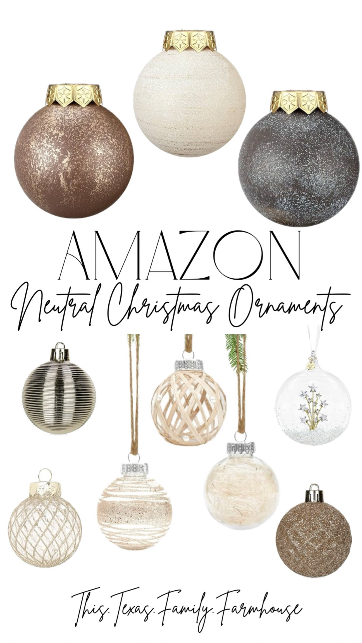 Neutral Christmas Tree | Christmas Ornaments | holiday home | Amazon home | Farmhouse Christmas | Best Sellers | 

#LTKSeasonal #LTKFindsUnder50 #LTKHoliday