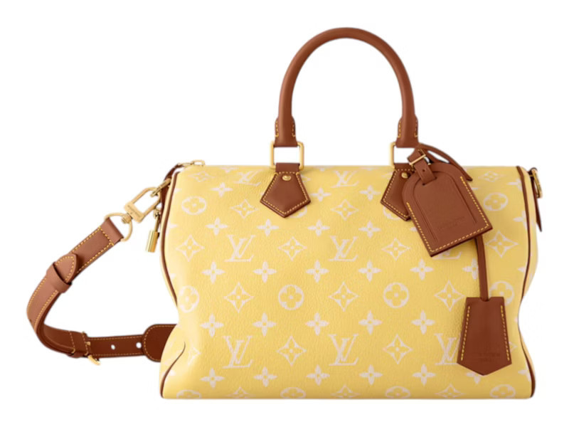 Louis Vuitton x Nigo Speedy P9 Bandouliere 30 in Yuzu Yellow | StockX