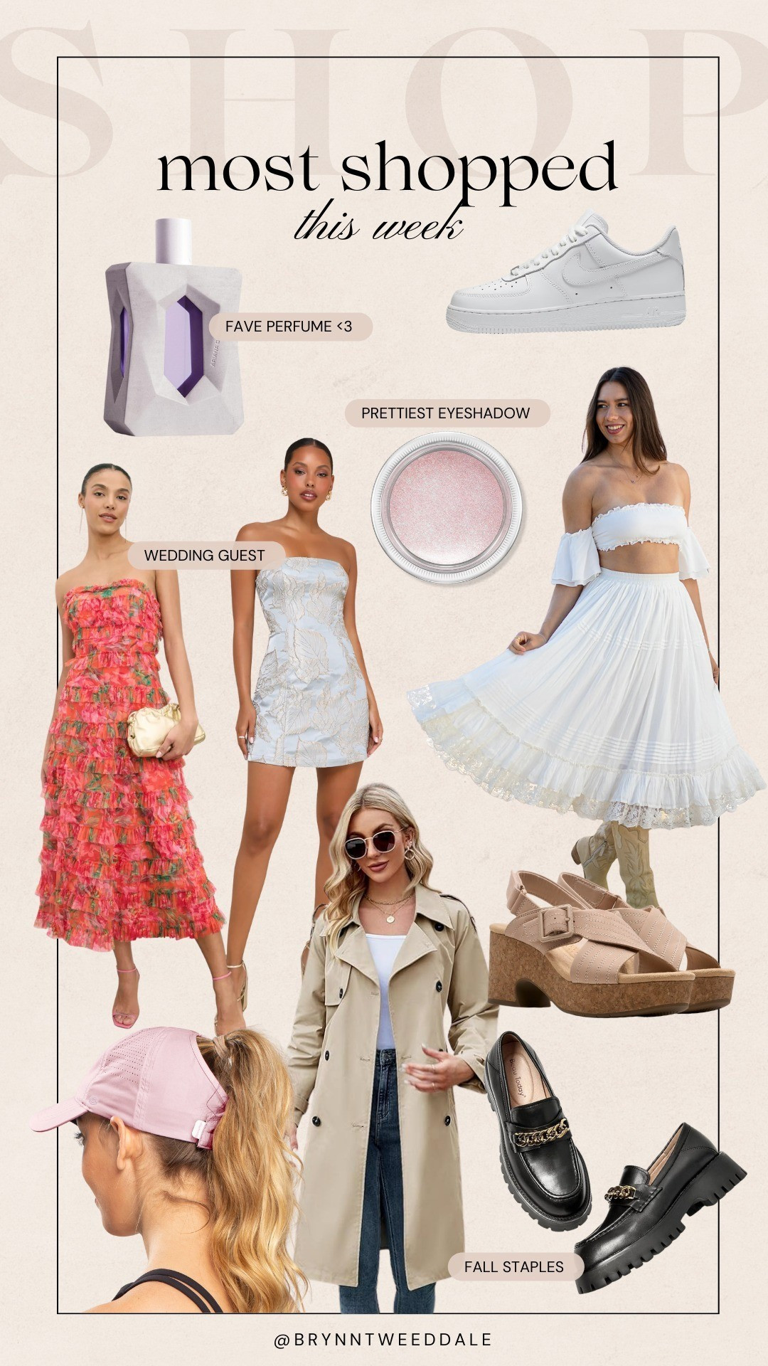 top sellers have been wedding guest dresses, fall picks like my amazon loafers and trench coat, and the ponyflo hat made for wearing your hair up.

#LTKWedding #LTKShoeCrush #LTKBeauty