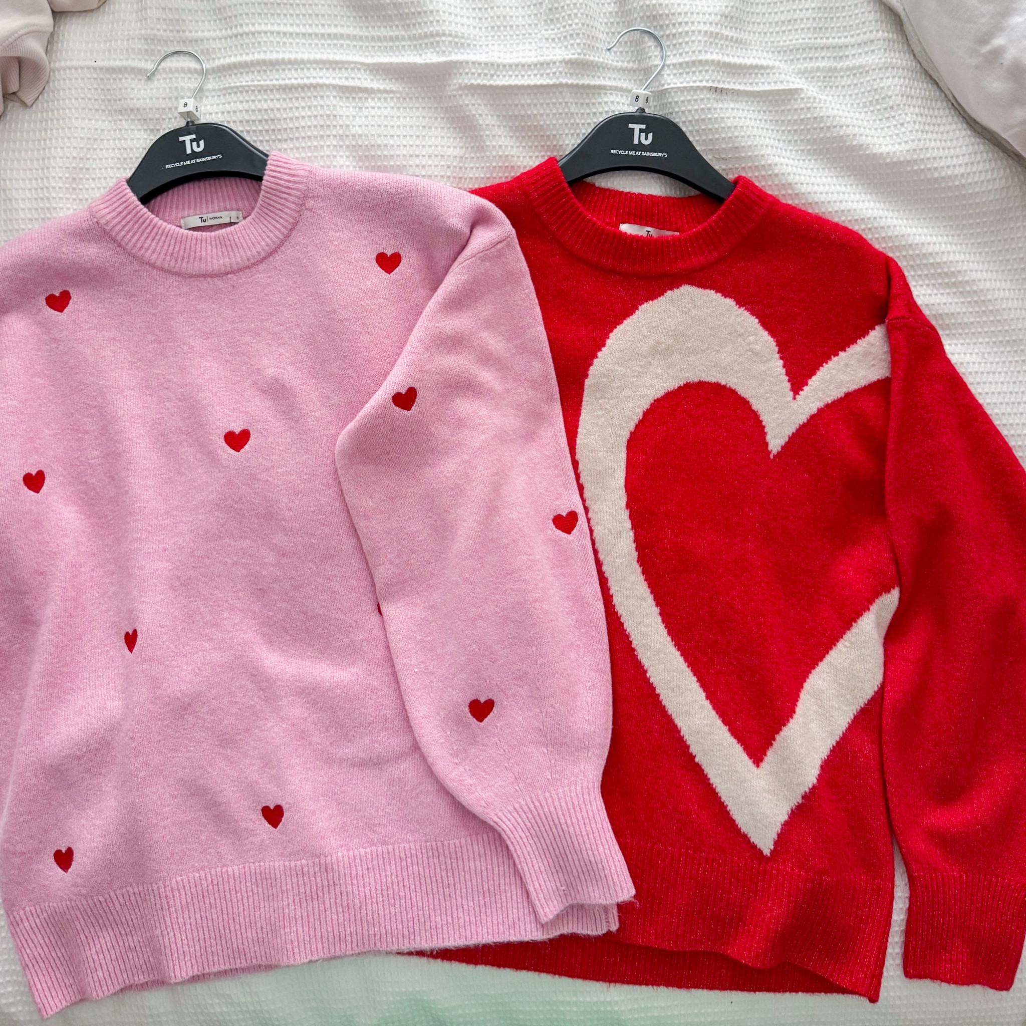Love heart season from Tu Sainsbury’s 🩷❤️ valentines theme jumpers 

#LTKwinter #LTKuk #LTKstyletip