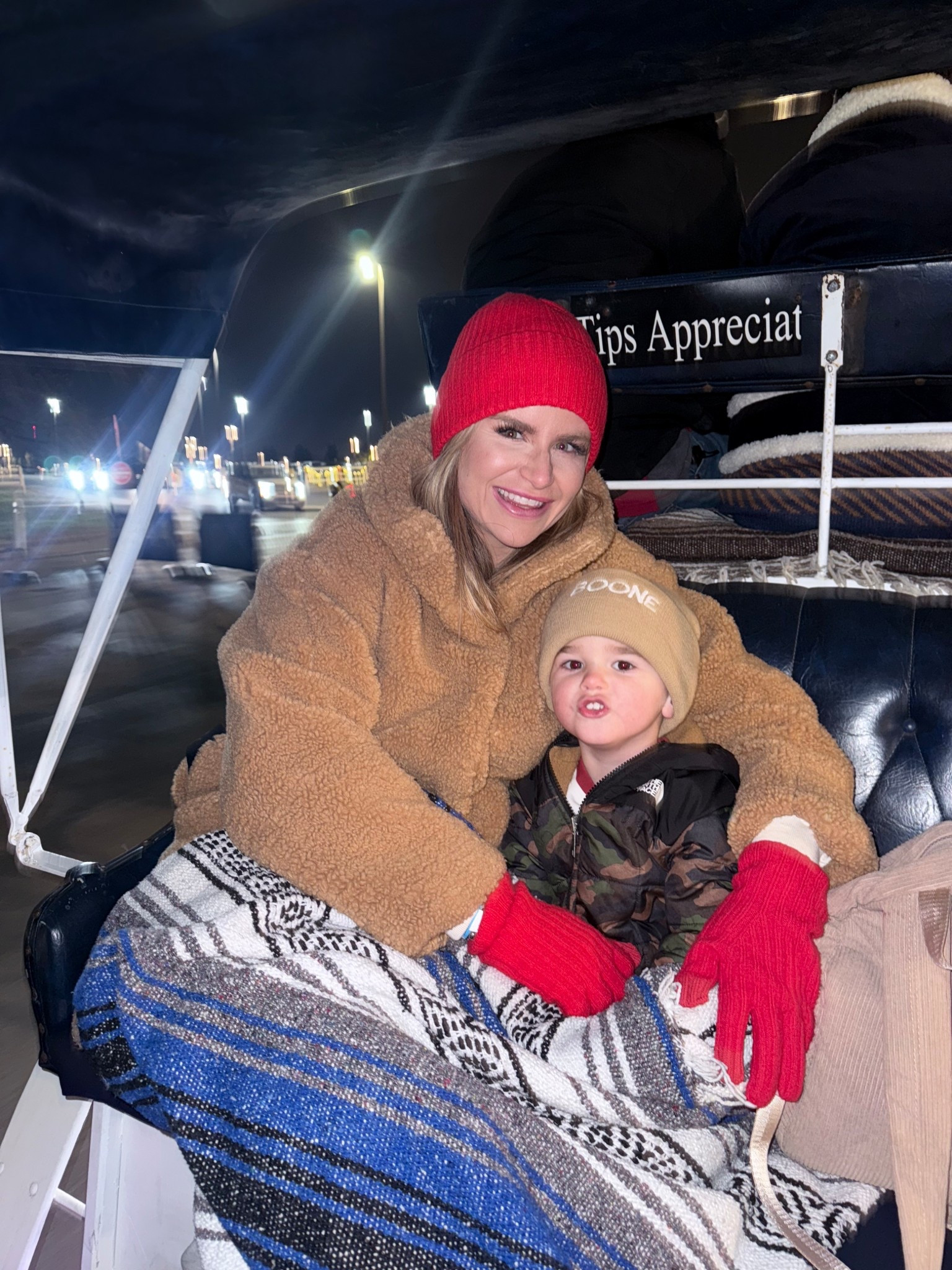 warmest jacket and gloves! 

#LTKmomlife #LTKootd #LTKHoliday