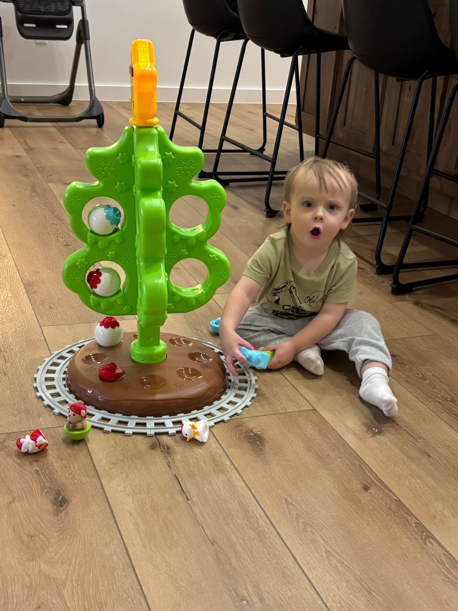 Holiday magic for little hands ✨🎄 This Amazon dupe of the Step2 tree comes with even more: adorable Christmas characters, presents, AND a star that lights up + plays music. Total toddler entertainment for less 🤍

#LTKHoliday #LTKGiftGuide #LTKBaby