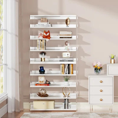 8-Tier Acrylic Bookshelf | Wayfair North America