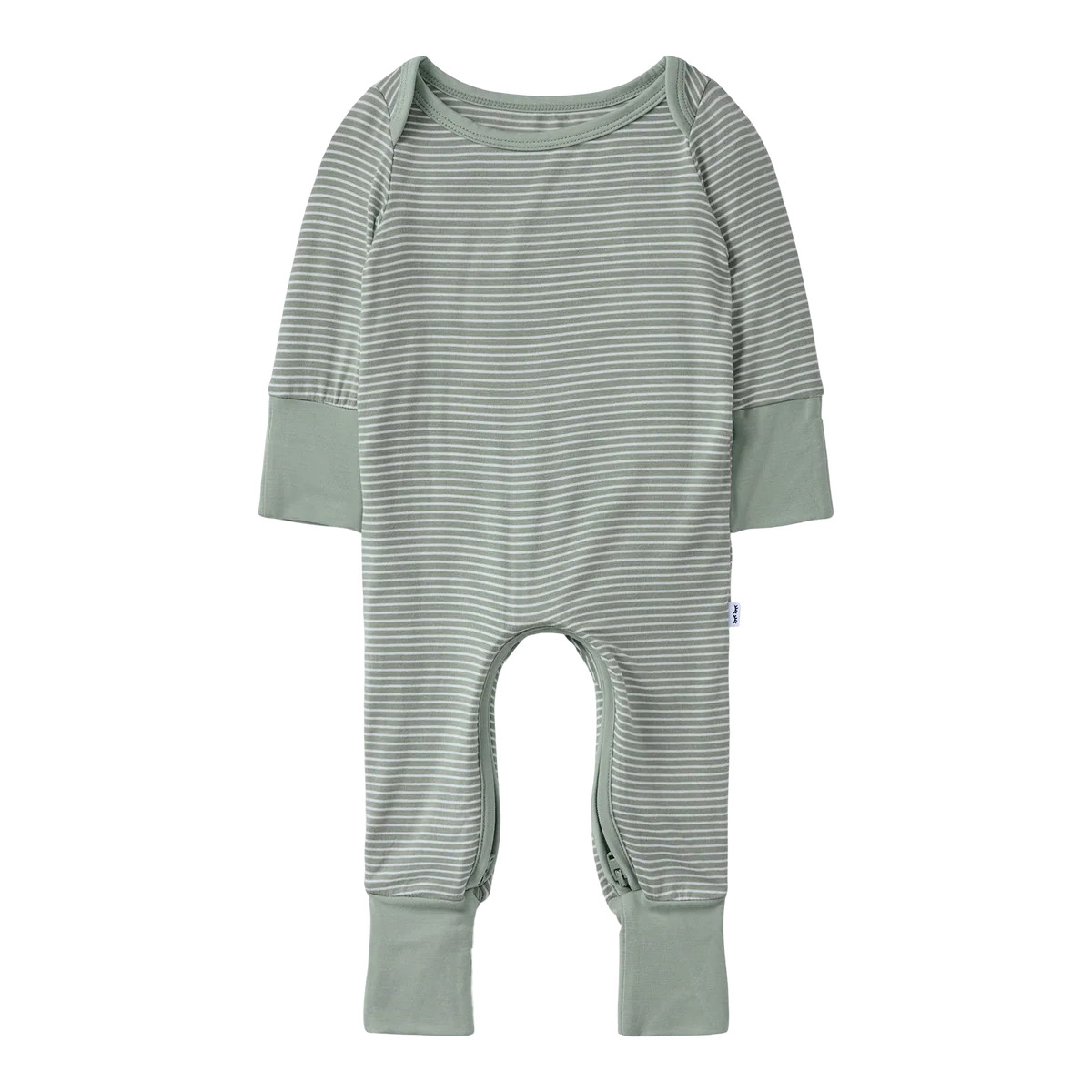 Willow Stripe Crescent Zippy | Little Sleepies