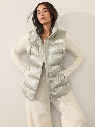 Downtown Shine Vest | Athleta