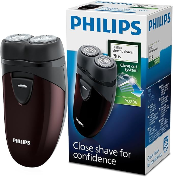 Philips PQ206 Electric shaver Battery powered Convenient to carry /GENUINE | Amazon (US)