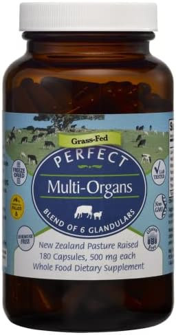 Amazon.com: Perfect Supplements - Perfect Multi-Organs – 180 Capsules – A Blend of 6 Synergis... | Amazon (US)