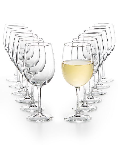 12-Pc. White Wine Glasses Set, Created for Macy's | Macys (US)