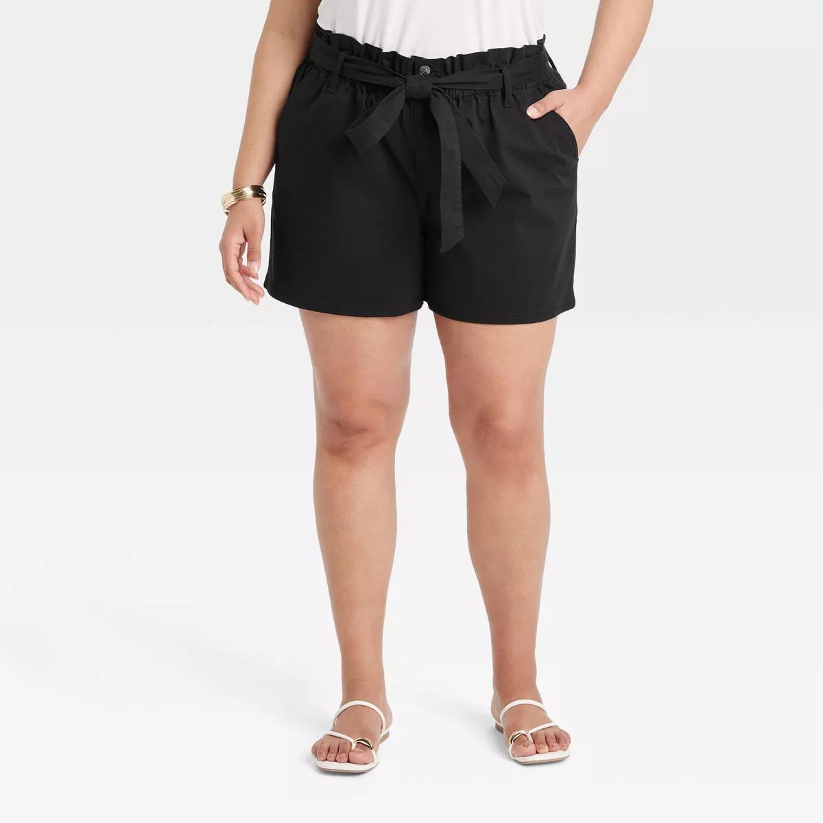 Women's High-Rise Pull-On Shorts - Ava & Viv™ | Target