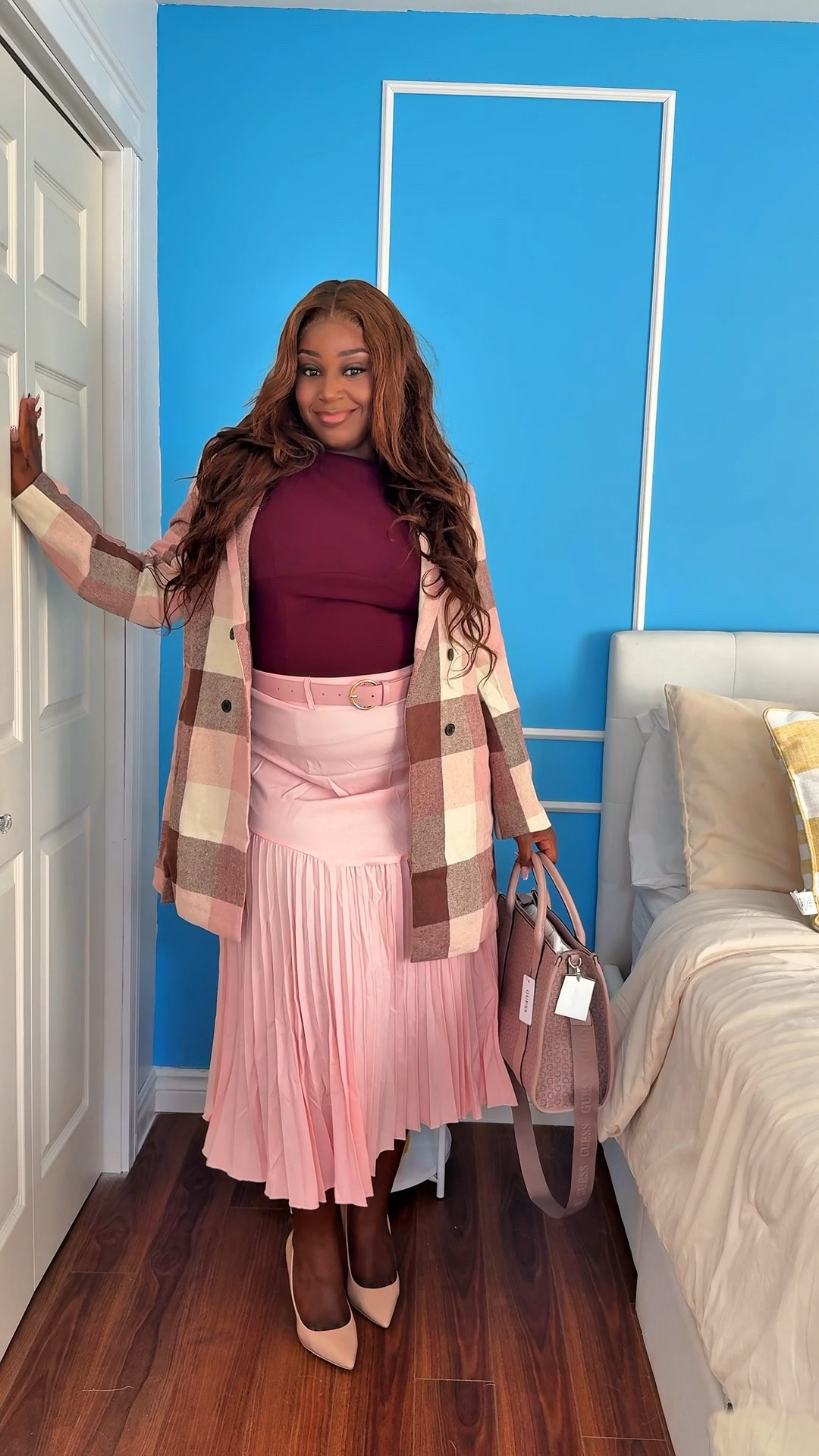Fall fashion pinks mauves and nudes 💋🩷

#LTKcurves #LTKwinter #LTKstyletip