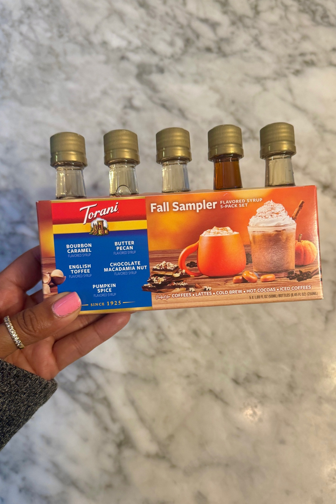 TORANI Fall coffee syrup mini sampler pack now available!! Can’t wait to try these fall flavors with my iced lattes! #fallcoffee #torani #latte #fall #coffee #espresso #fallhome #worldmarket

#LTKFindsUnder50 #LTKSeasonal #LTKHome