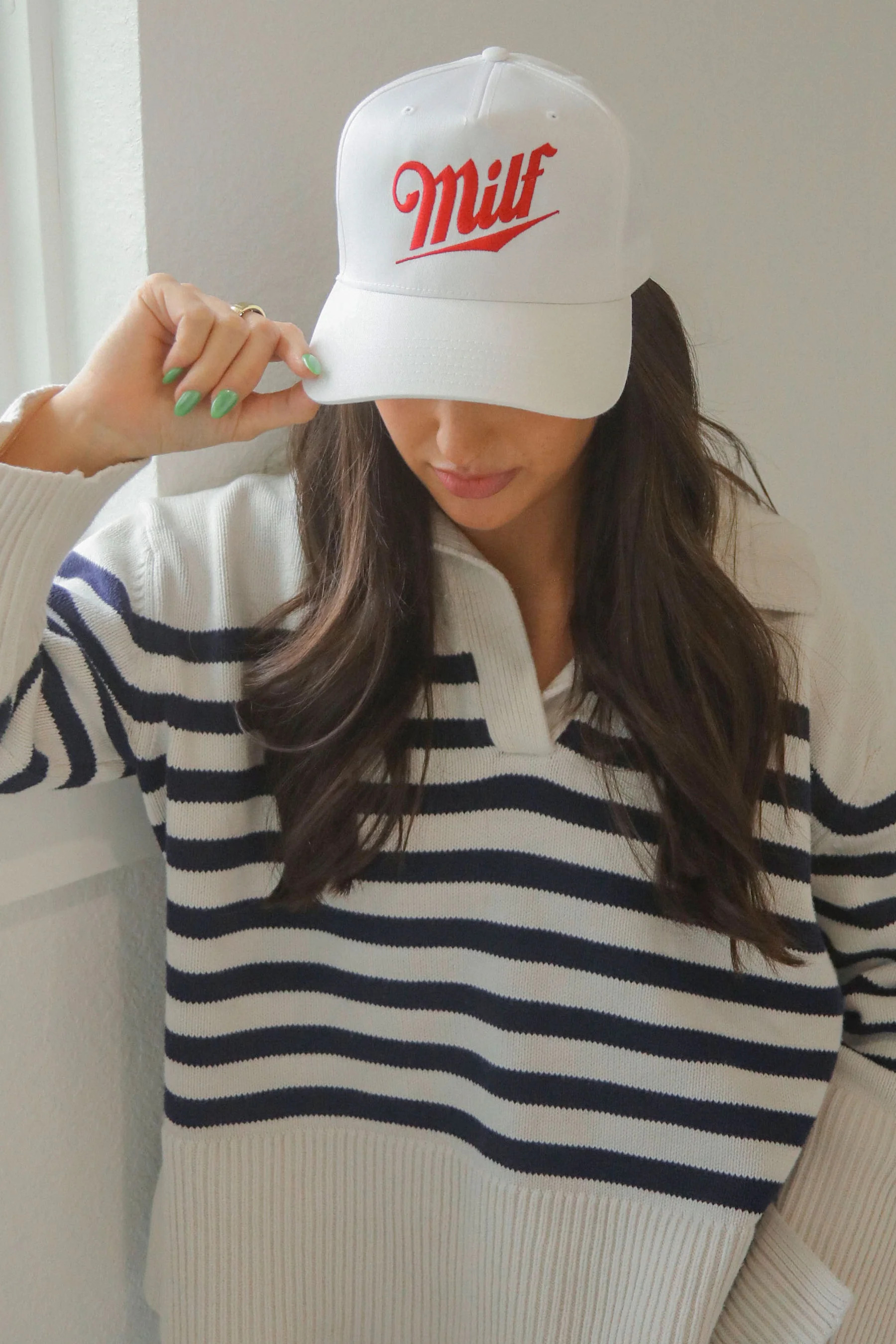 friday + saturday: milf trucker hat | RIFFRAFF