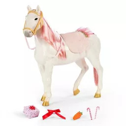 Our Generation Glisten Limited-Edition Holiday Horse & Accessories Set for 18" Dolls | Target