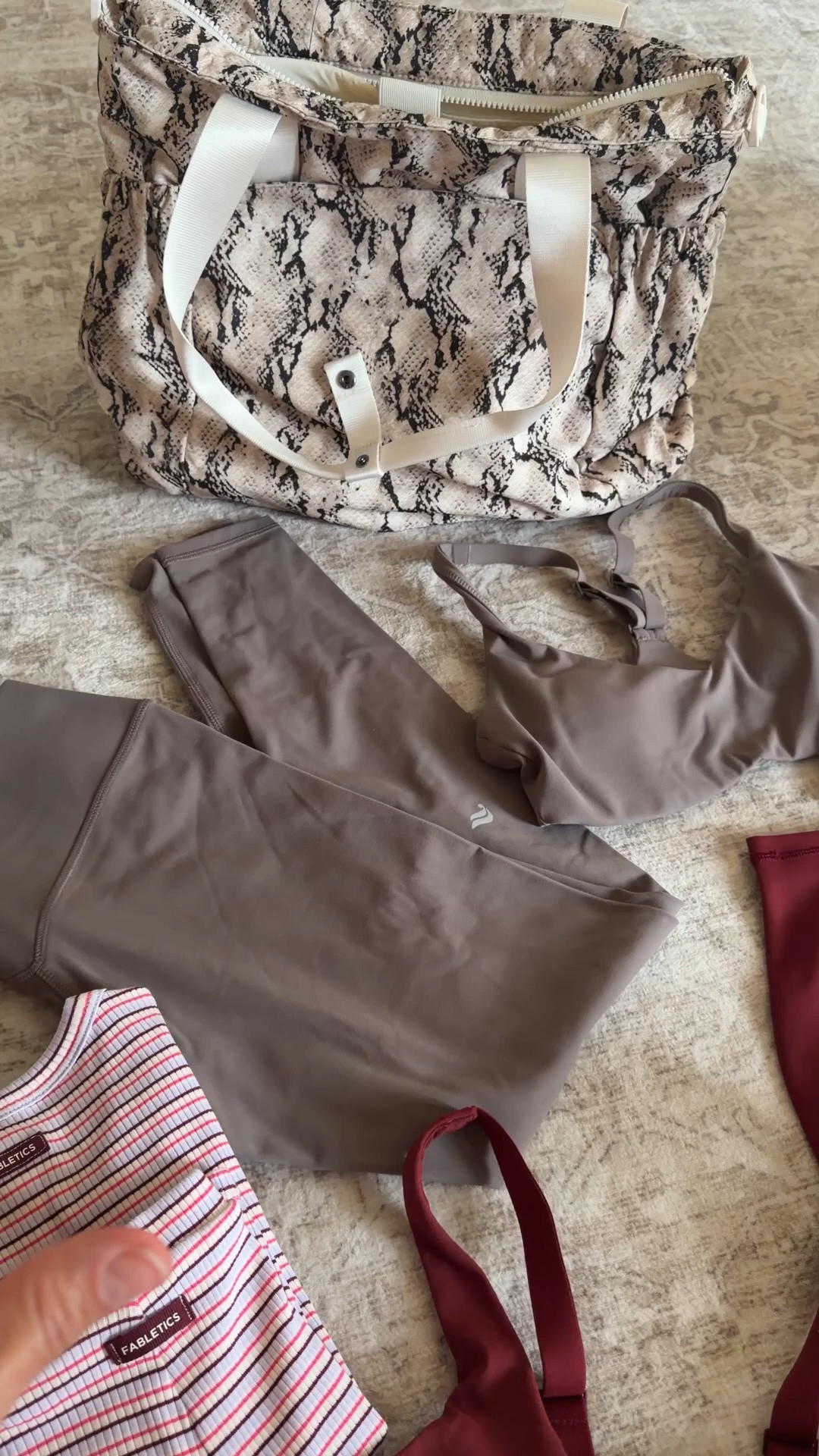Fabletics pack w me