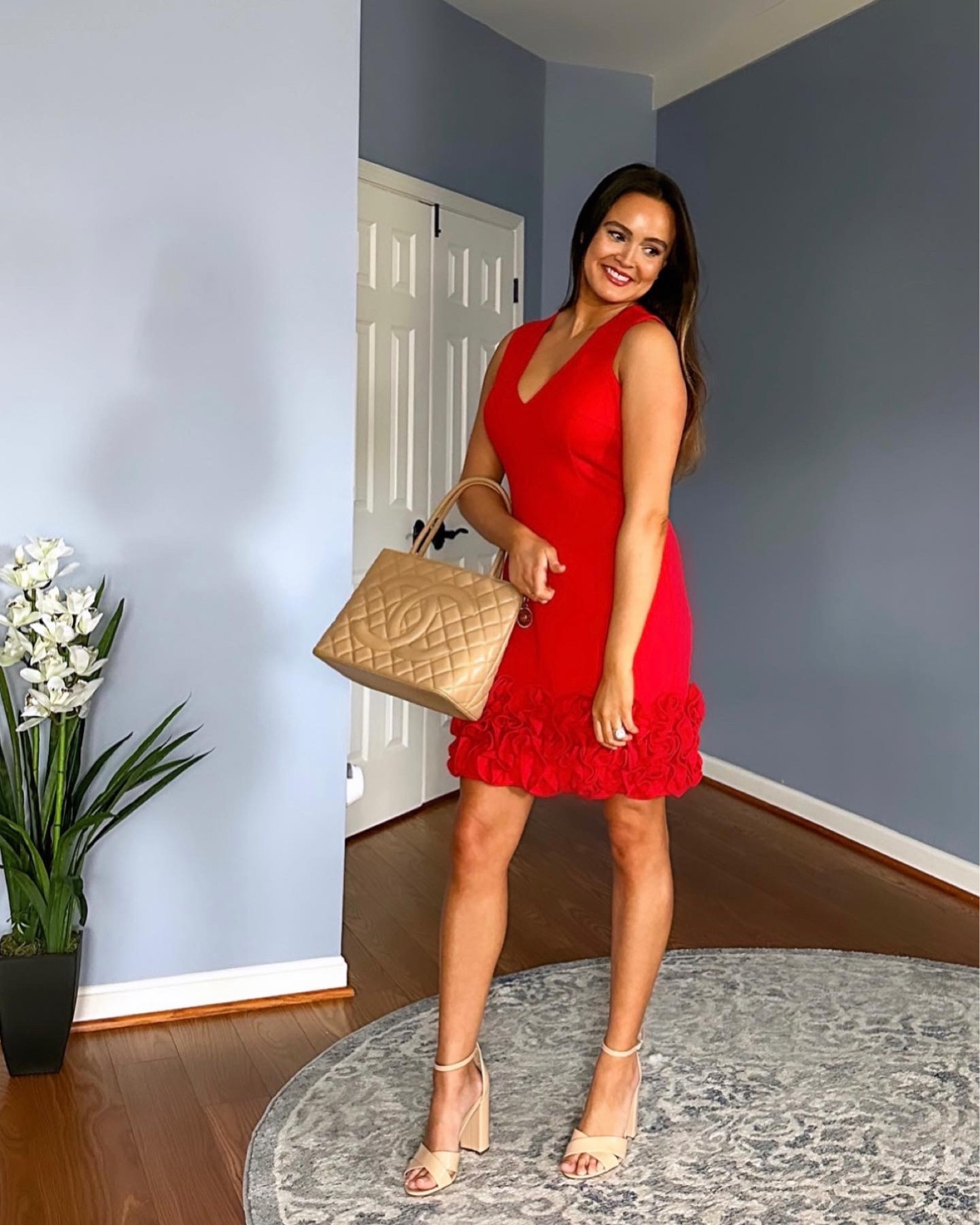 The perfect low maintenance red dress! 

#LTKSeasonal #LTKunder100 #LTKunder50