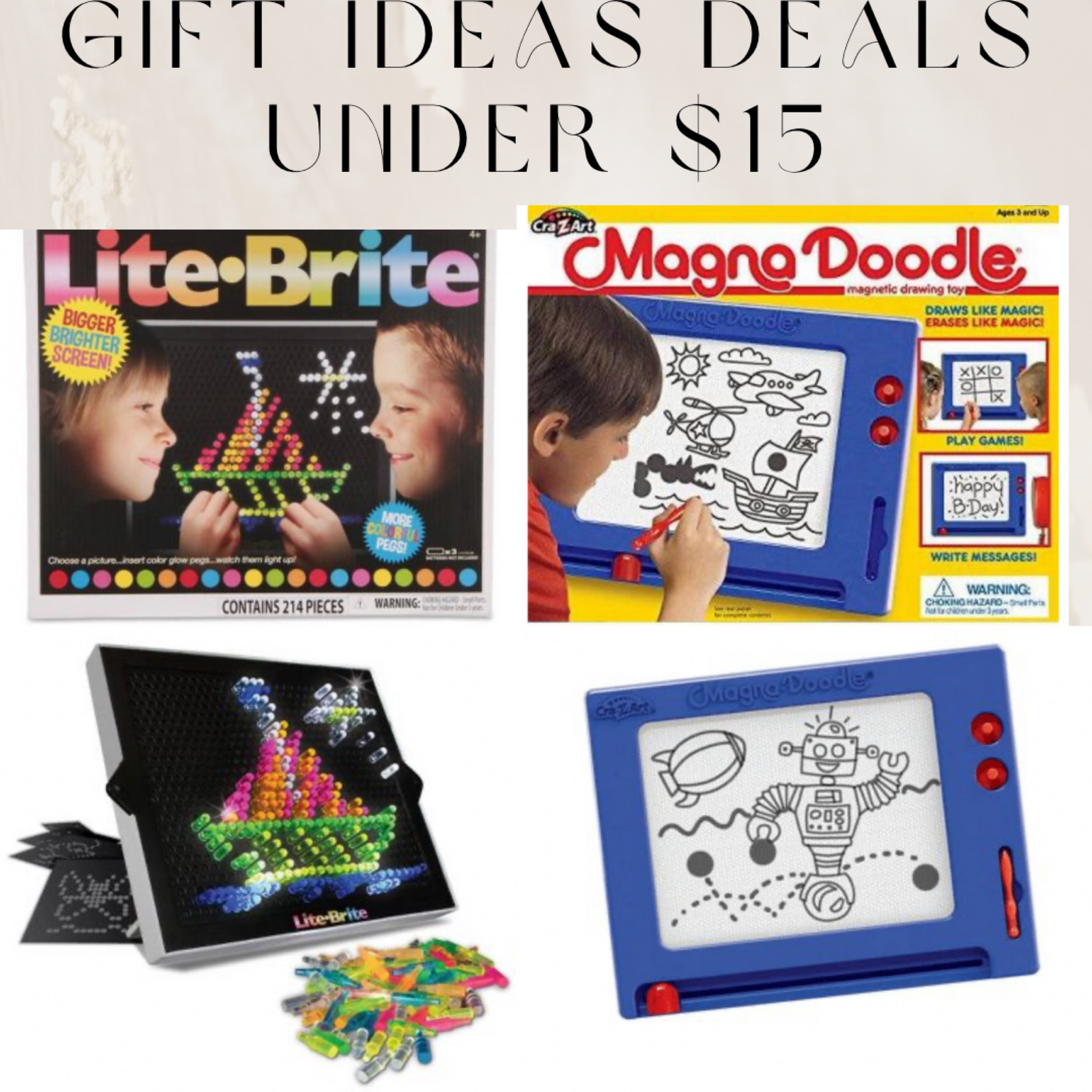 Who else played with the these as a kid! I did and I totally want my kiddo to have one! 

#litebrite #mangadoodle #toys #kidspresents #neice #nephew #daughter #son 
#cybermondaydeals #blackfriday #forher #cybermonday #giftguide #holidaydress #kneehighboots #loungeset #thanksgiving #earlyblackfridaydeals #walmart #target #macys #academy #under40  #LTKfamily #LTKcurves #LTKfit #LTKbeauty #LTKhome #LTKstyletip #LTKunder100 #LTKsalealert #LTKtravel #LTKunder50 #LTKhome #LTKsalealert #LTKHoliday #LTKshoecrush #LTKunder50 #LTKHoliday
#under50 #fallfaves #christmas #winteroutfits #holidays #coldweather #transition #rustichomedecor #cruise #highheels #pumps #blockheels #clogs #mules #midi #maxi #dresses #skirts #croppedtops #everydayoutfits #livingroom #highwaisted #denim #jeans #distressed #momjeans #paperbag #opalhouse #threshold #anewday #knoxrose #mainstay #costway #universalthread #garland 
#boho #bohochic #farmhouse #modern #contemporary #beautymusthaves 
#amazon #amazonfallfaves #amazonstyle #targetstyle #nordstrom #nordstromrack #etsy #revolve #shein #walmart #halloweendecor #halloween #dinningroom #bedroom #livingroom #king #queen #kids #bestofbeauty #perfume #earrings #gold #jewelry #luxury #designer #blazer #lipstick #giftguide #fedora #photoshoot #outfits #collages #homedecor


#LTKsalealert #LTKkids #LTKGiftGuide