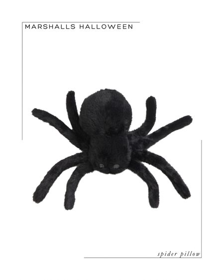 Oversized faux fur spider pillow, Marshall’s Halloween, LTK Halloween, LTK seasonal, Halloween 2024, spider pillow, neutral Halloween 

#LTKSeasonal #LTKFindsUnder50 #LTKHome