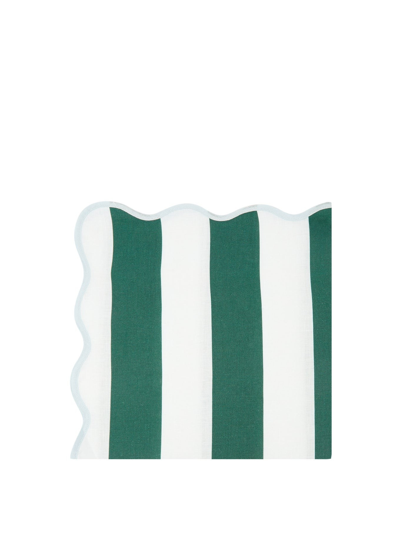 Set of four scalloped linen napkins | Angela Wickstead | Matches (US)