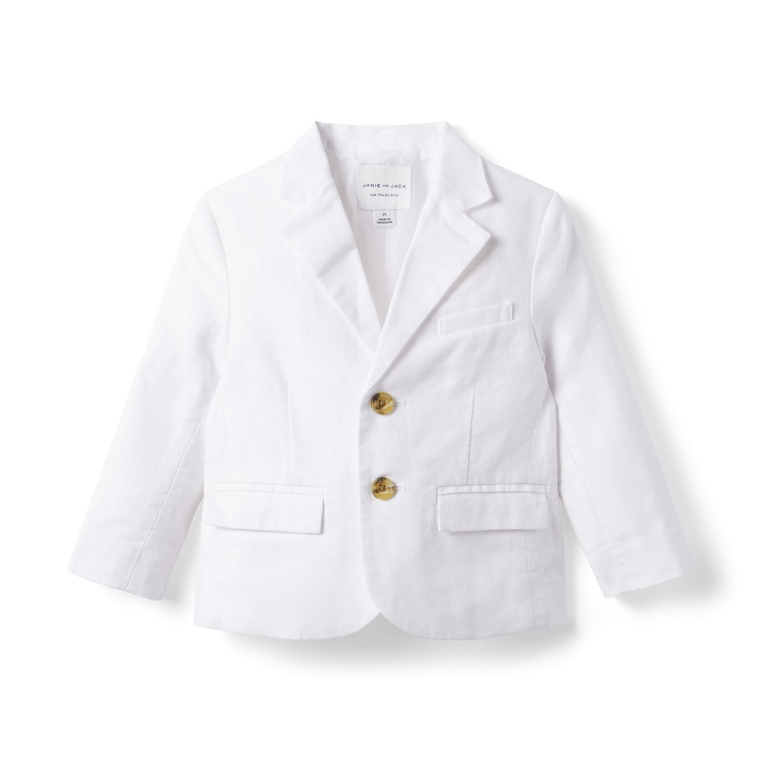 Linen-Cotton Blazer | Janie and Jack