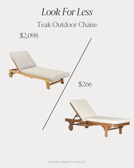 Team outdoor chaise look for less, Serena & Lily, Amazon home, outdoor chair, lounge chair, summer, amazon outdoor, sale

#LTKStyleTip #LTKHome #LTKSeasonal