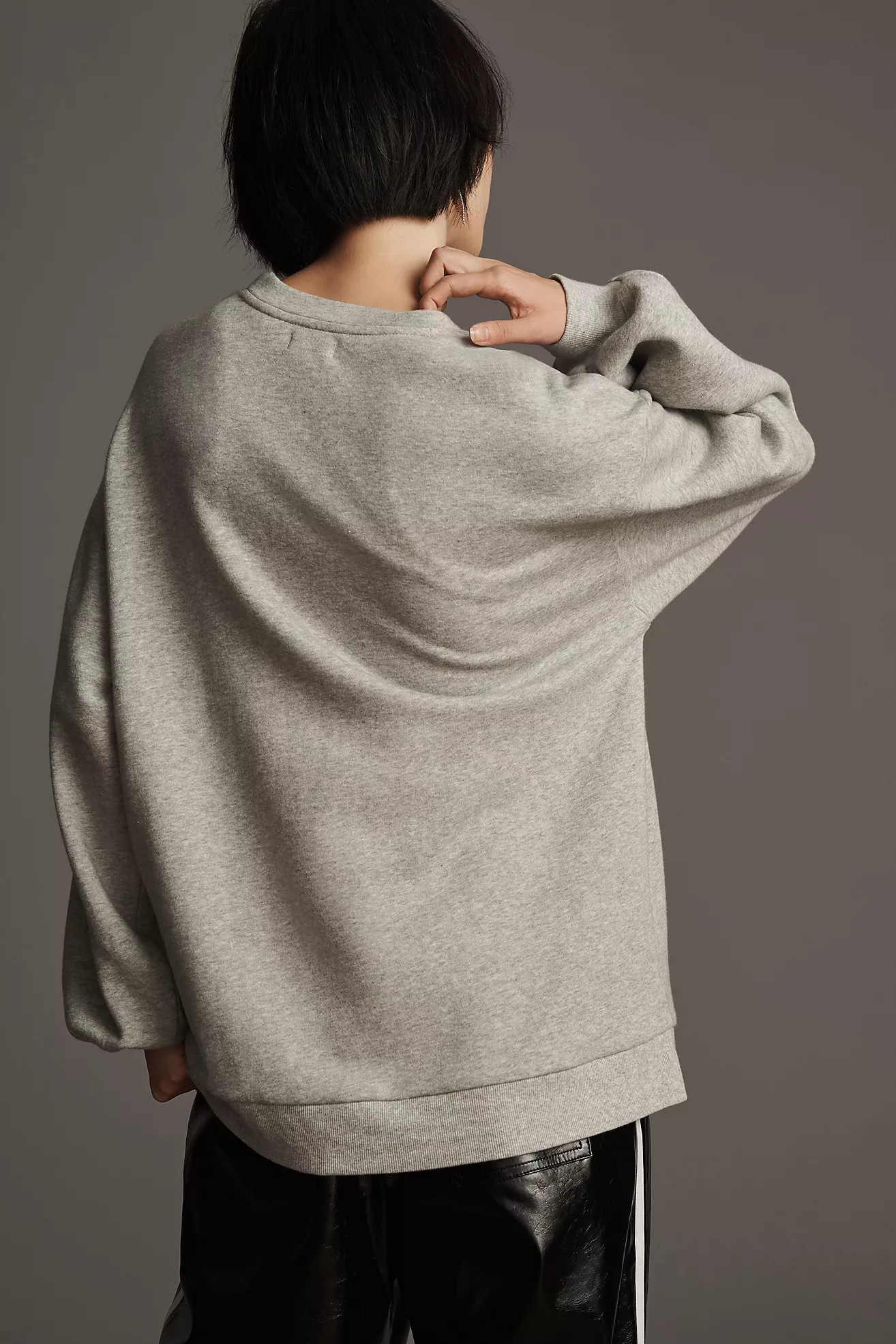 Pilcro Perfectly Oversized Pullover Sweatshirt | Anthropologie (US)