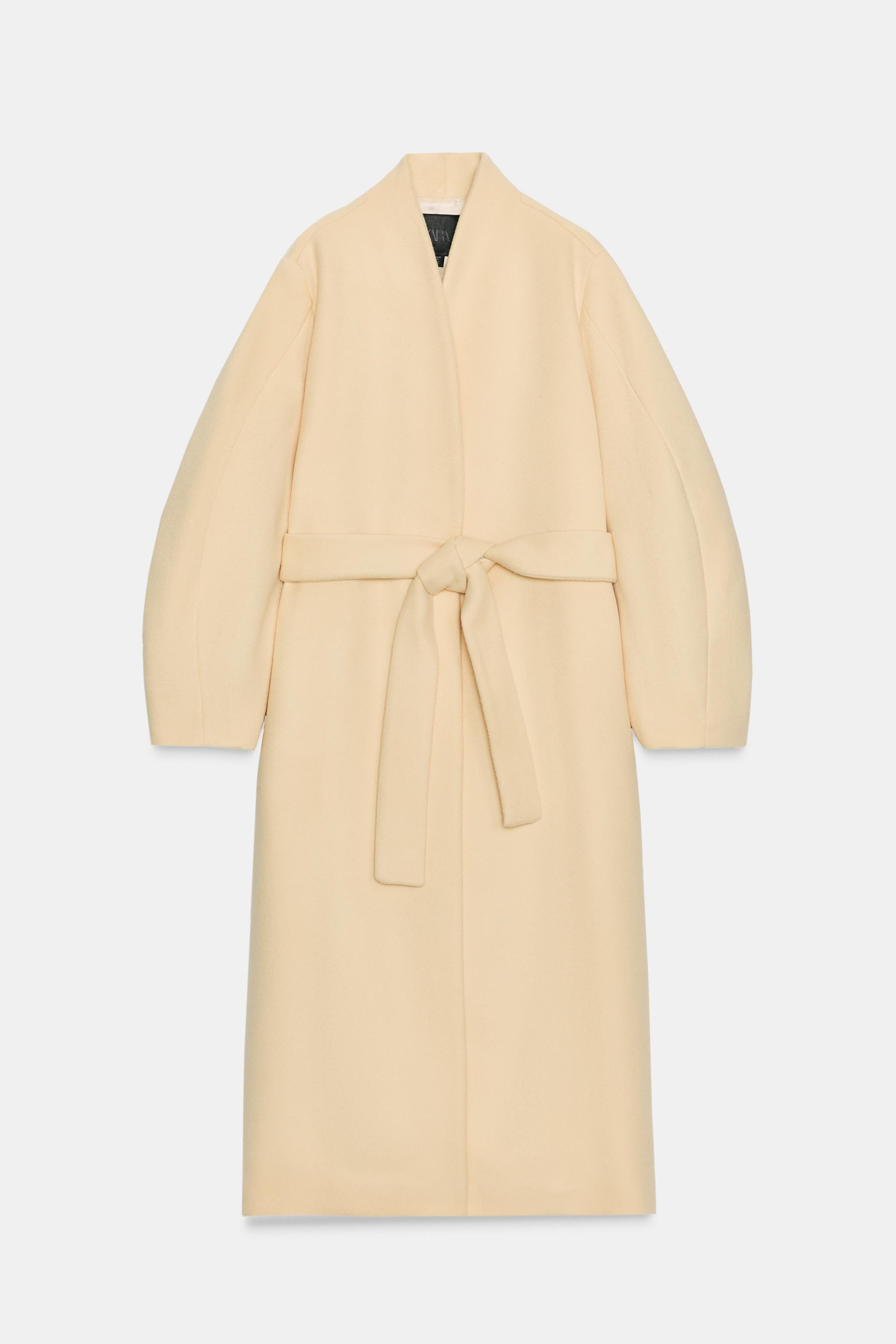 OVERSIZED WOOL BLEND COAT ZW COLLECTION | Zara US